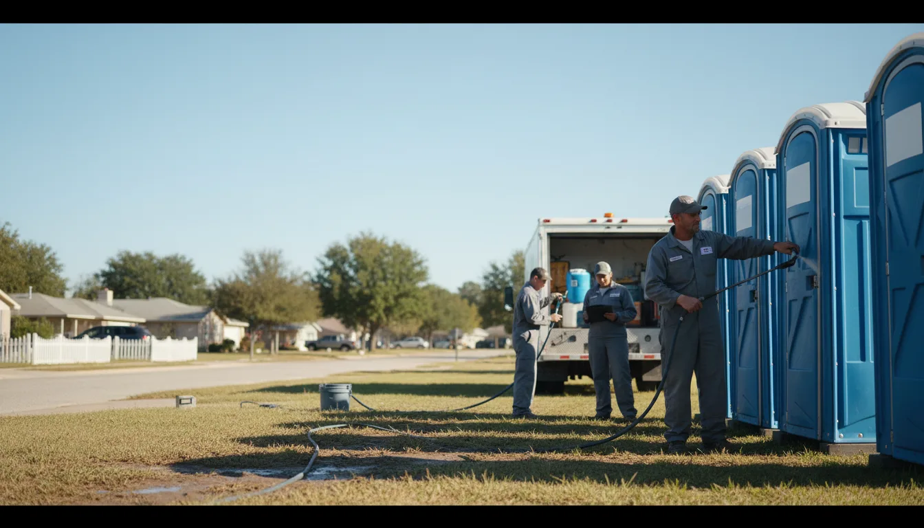 Long-Term Portable Toilet Rental in Lafayette, AL near me